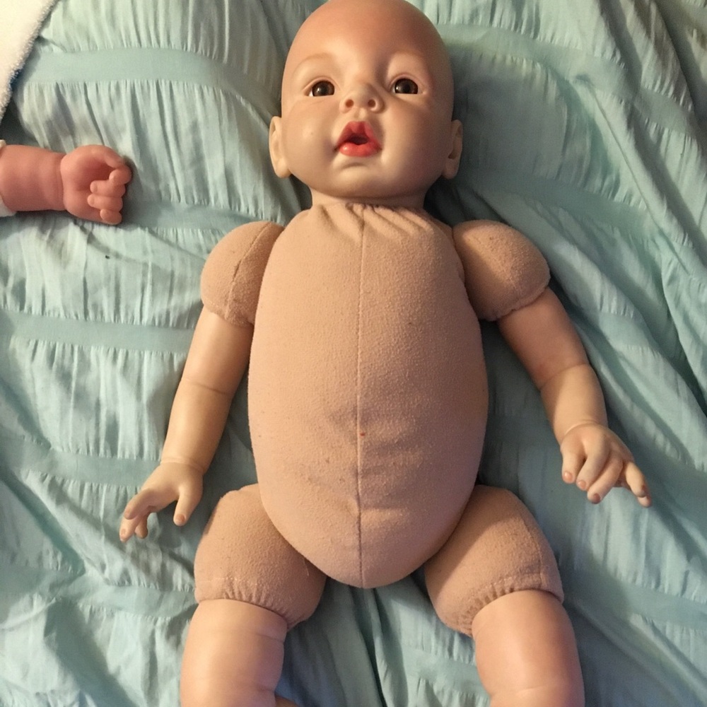 Life like baby doll